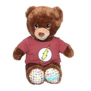 2023 BUILD A BEAR HAPPY BIRTHDAY THE FLASH DC COMICS JUSTICE LEAGUE PLUSH 15"
